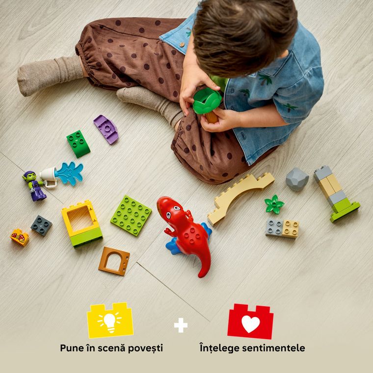 LEGO DUPLO, Dinozaurul Spidey-Rex vs Green Goblin, 10463