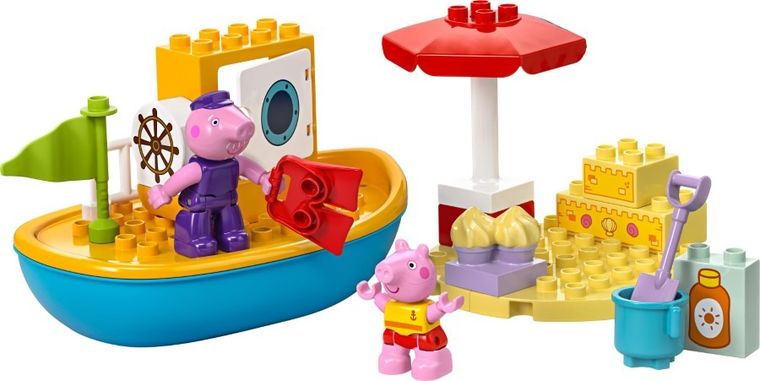 LEGO DUPLO, Excursia cu barca a Purcelusei Peppa, 10432