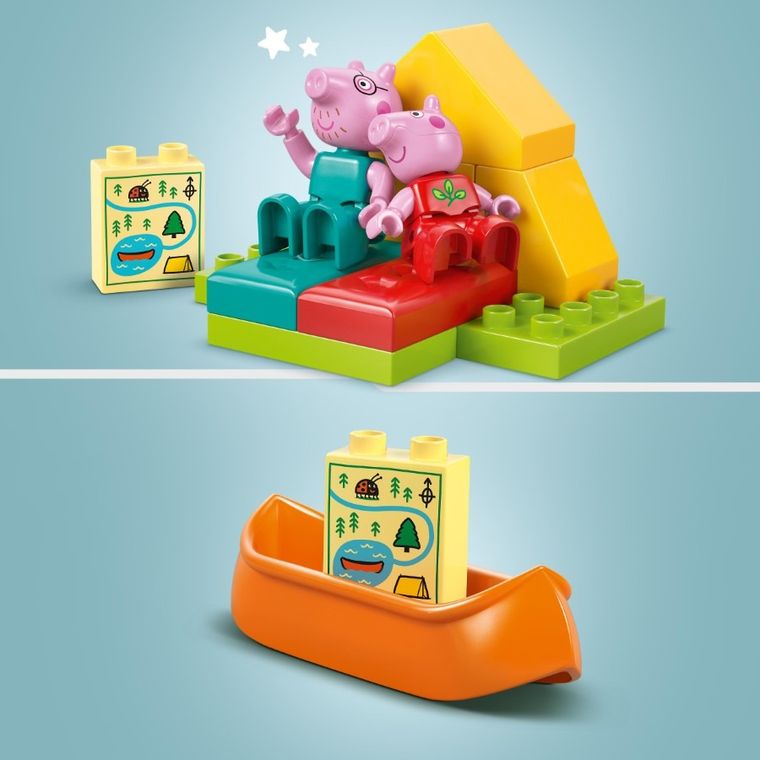 LEGO DUPLO, Excursie cu cortul, 10452