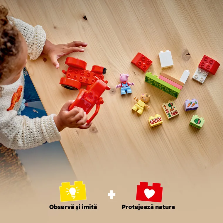 LEGO DUPLO, Tractor si piata, 10468
