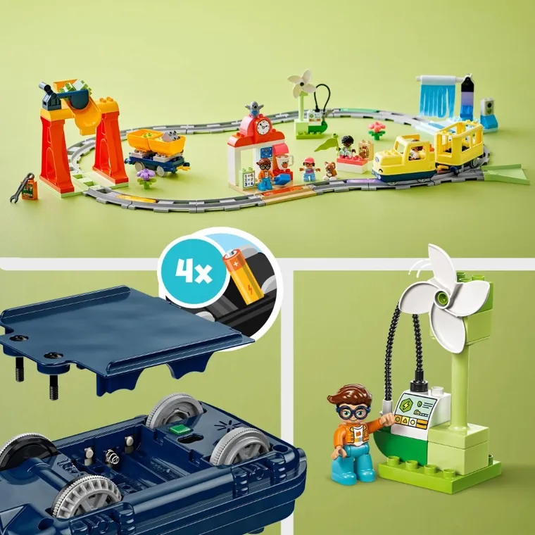 LEGO DUPLO, Tren comunitar mare si interactiv, 10428