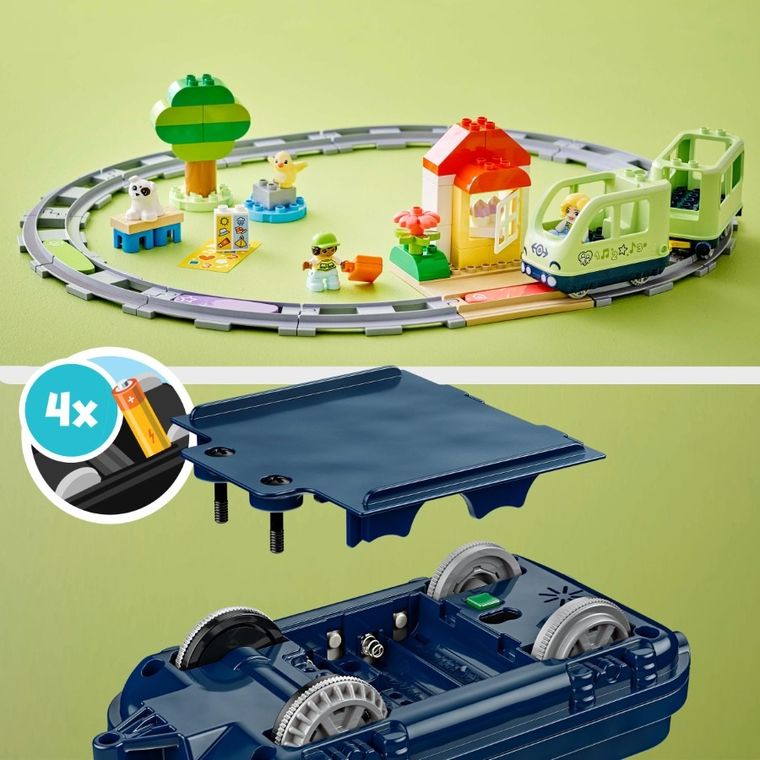LEGO DUPLO, Tren de aventura interactiv, 10427