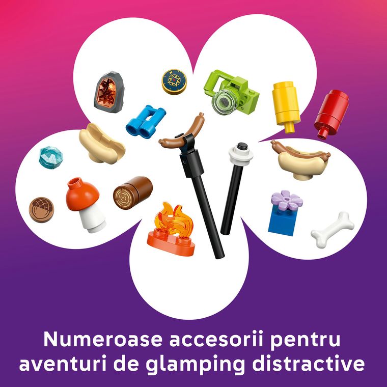 LEGO Friends, Cabana primitoare in padure toamna, 42705