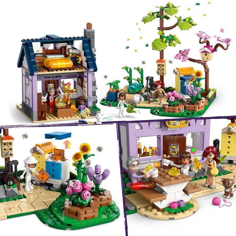 LEGO Friends, Casa apicultorilor si gradina cu flori, 42669