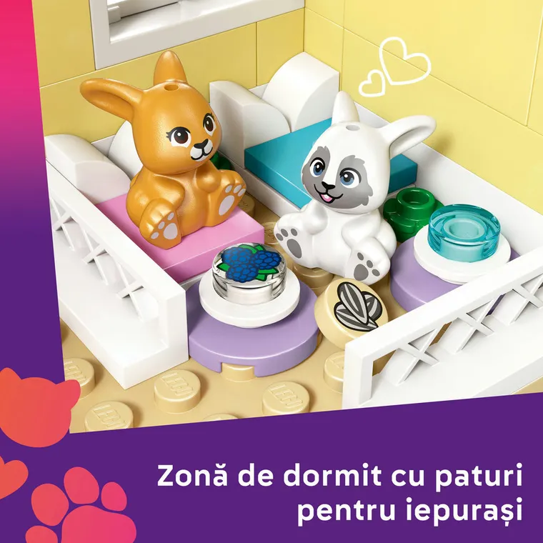 LEGO Friends, Hotel pentru iepurasi in orasul Heartlake, 42679