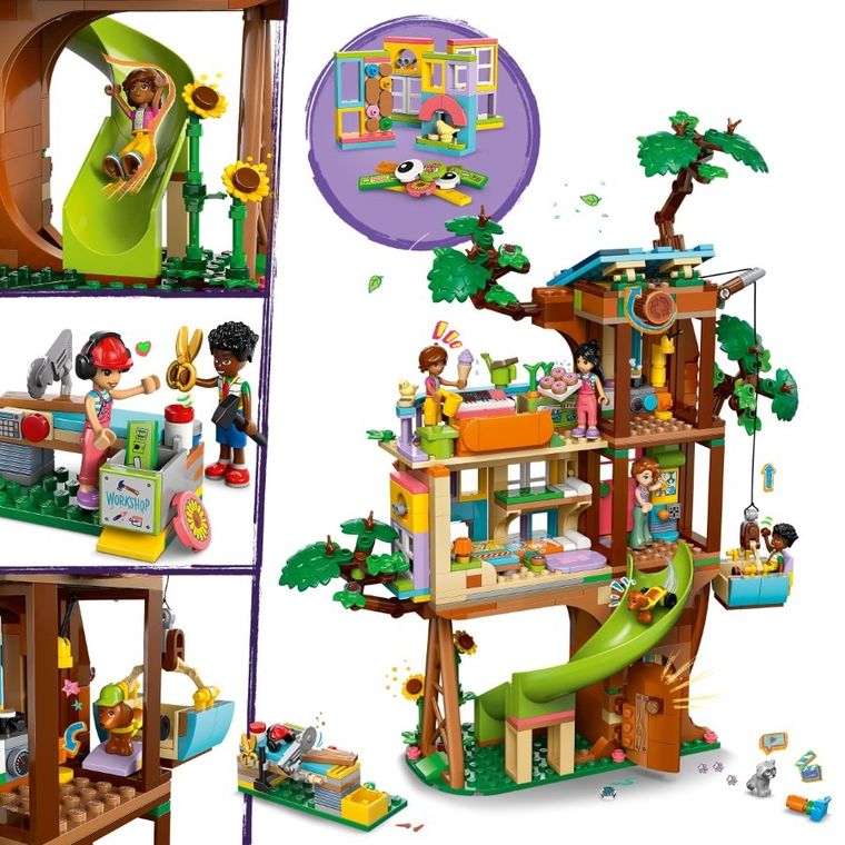 LEGO Friends, Momente cu prietenii la casa din copac, 42652