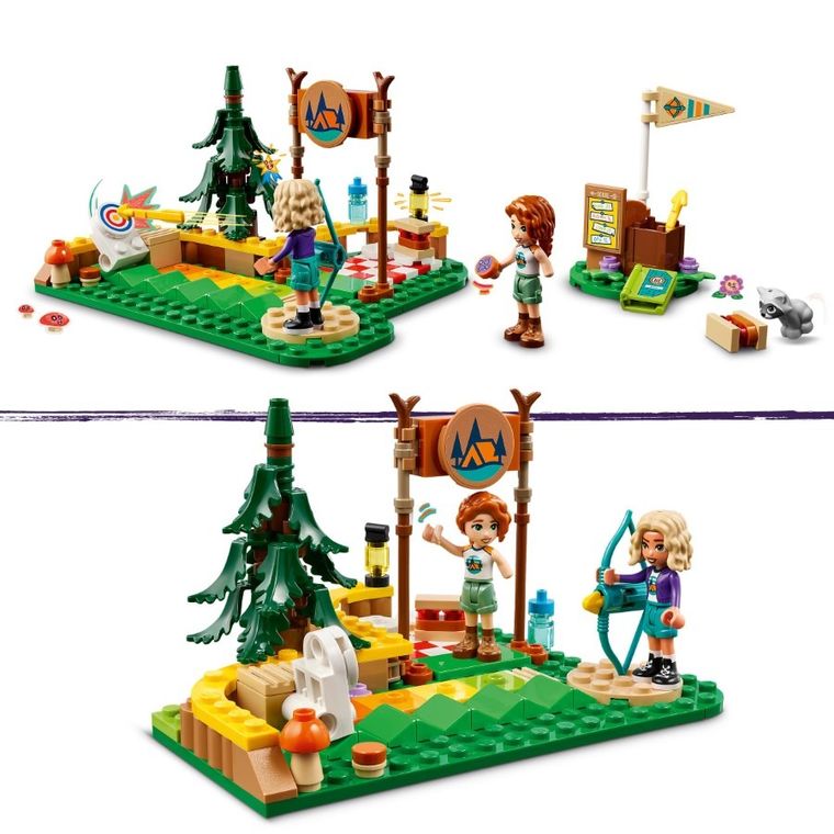 LEGO Friends, Poligonul de tir cu arcul din tabara de aventuri, 42622