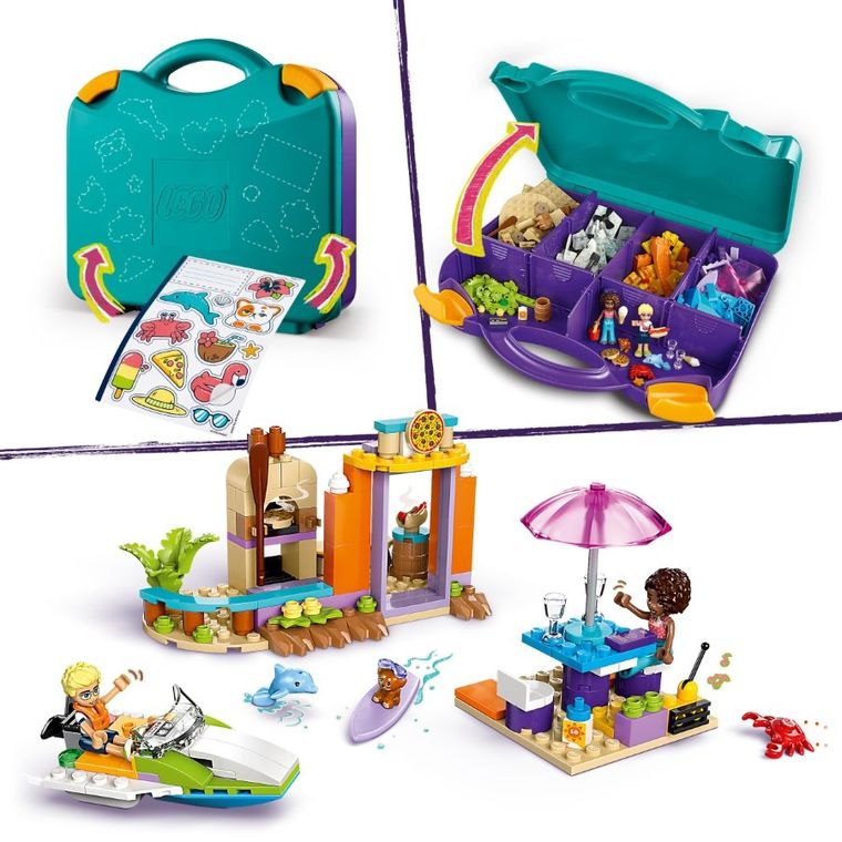 LEGO Friends, Valiza creativa de plaja si calatorie, 42672