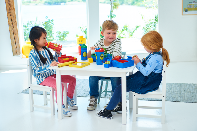 LEGO Girl, cutie pentru pranz si sticla de apa