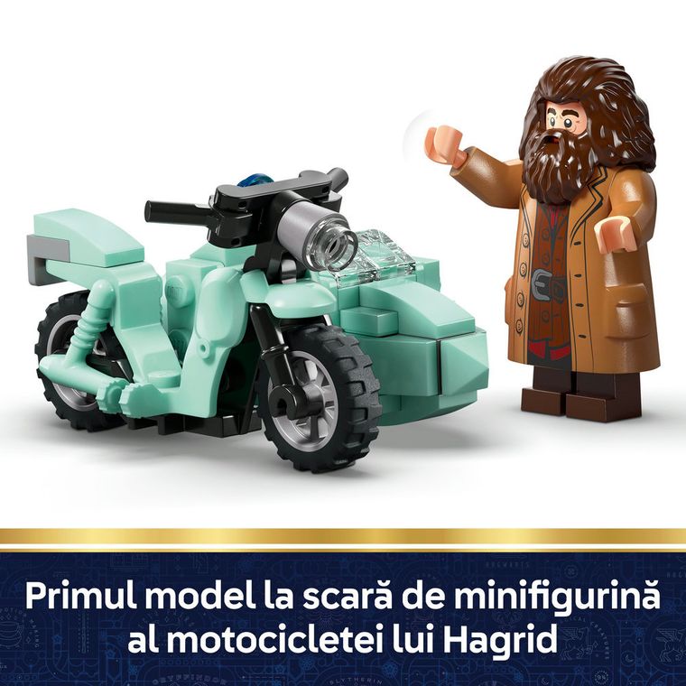 LEGO Harry Potter, Hagrid si Harry in fuga de pe Aleea Boschetelor, 76459