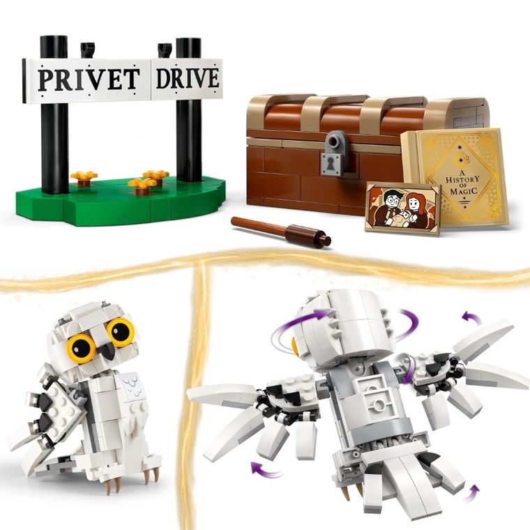 LEGO Harry Potter, Hedwig pe Privet Drive nr. 4, 76425