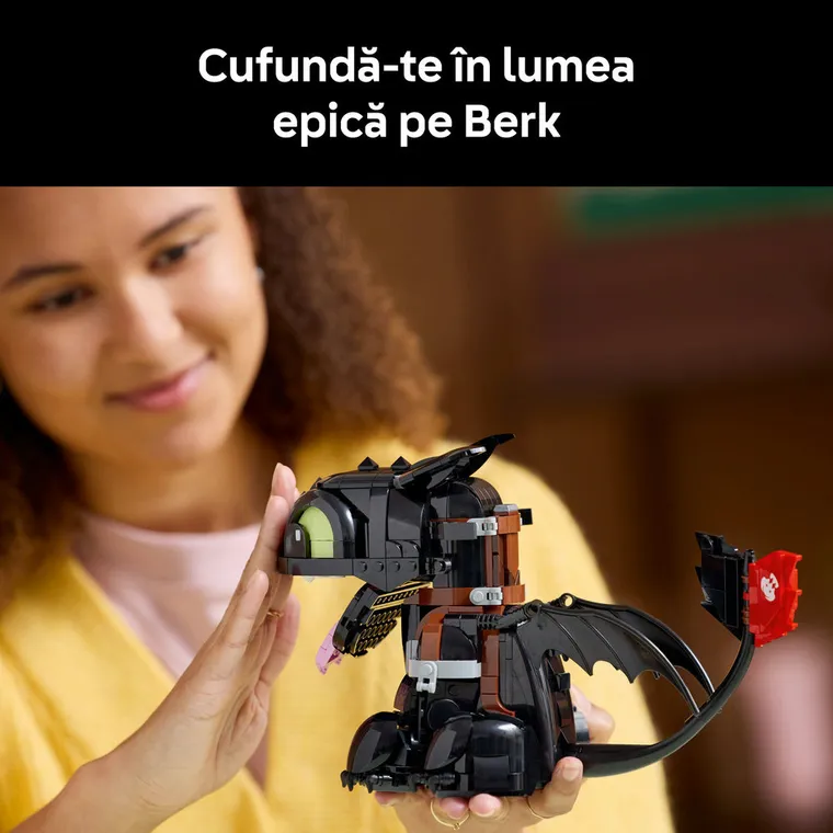 LEGO Icons, Cum sa iti dresezi dragonul: Stirbul, 10375
