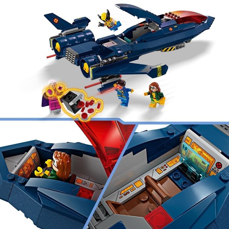 LEGO Marvel, Avionul X-Jet al X-Men, 76281
