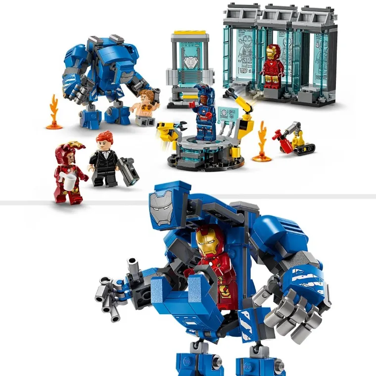 LEGO Marvel, Laboratorul lui Iron Man: Sala armurilor, 76315