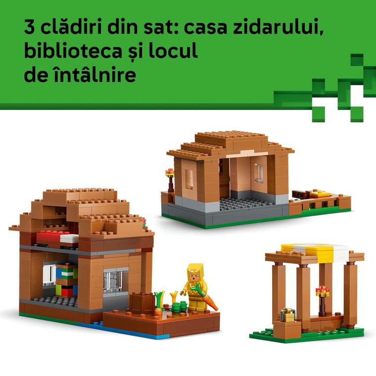 LEGO Minecraft, Atacul Evocatorilor asupra satului, 21596