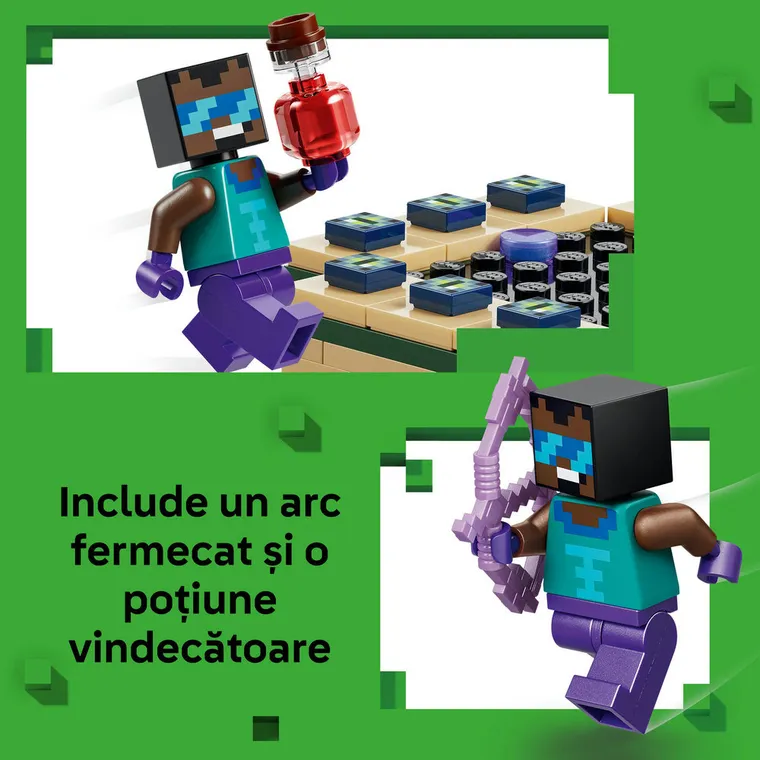 LEGO Minecraft, Calatorie prin portalurile Nether si End, 21584