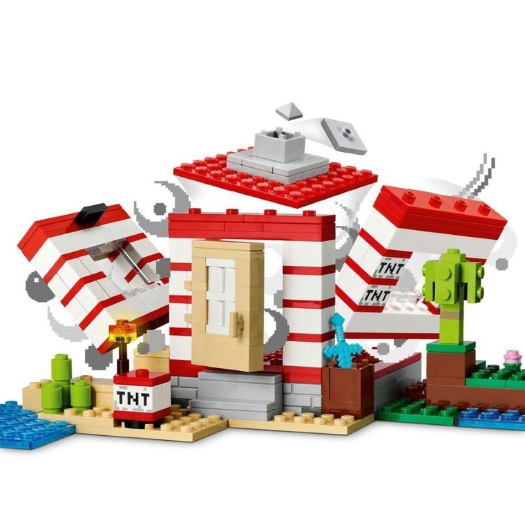LEGO Minecraft, Casa TNT din jungla, 21275