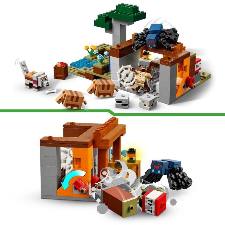 LEGO Minecraft, Expeditia de minerit cu Tatu, 21269