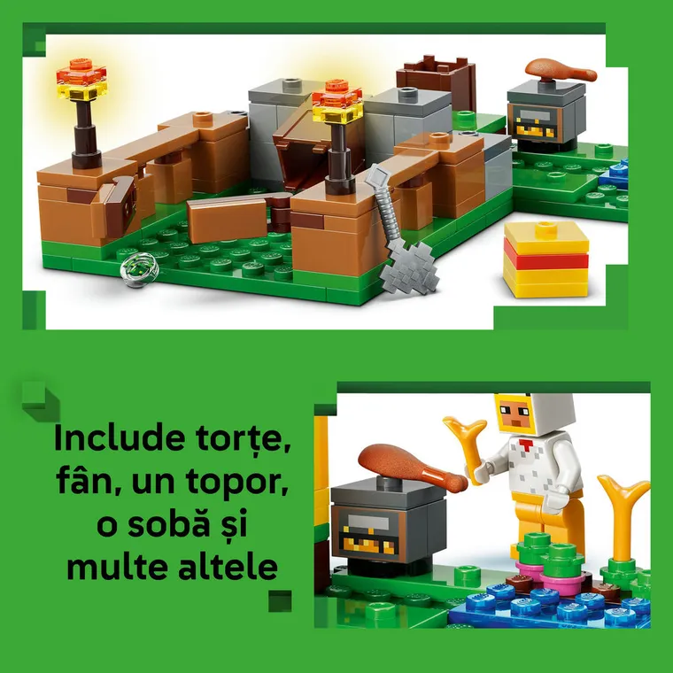 LEGO Minecraft, Ferma de pui, 21585