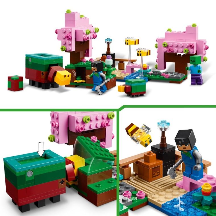 LEGO Minecraft, Gradina cu ciresi infloriti, 21260