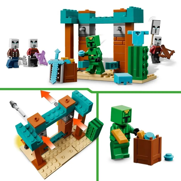 LEGO Minecraft, Patrula Illager de desert, 21267