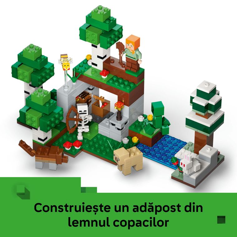 LEGO Minecraft, Prima aventura pe timp de noapte, 21593