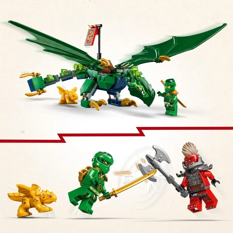 LEGO NINJAGO, Dragonul Padure Verde al lui Lloyd, 71829