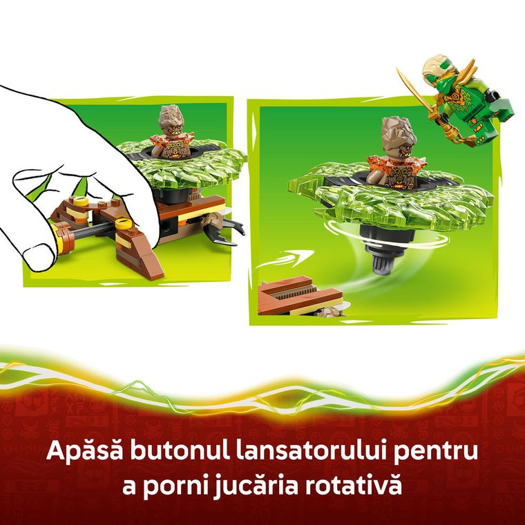 LEGO NINJAGO, Lloyd vs Spinnerul monstru de pamant, 71850