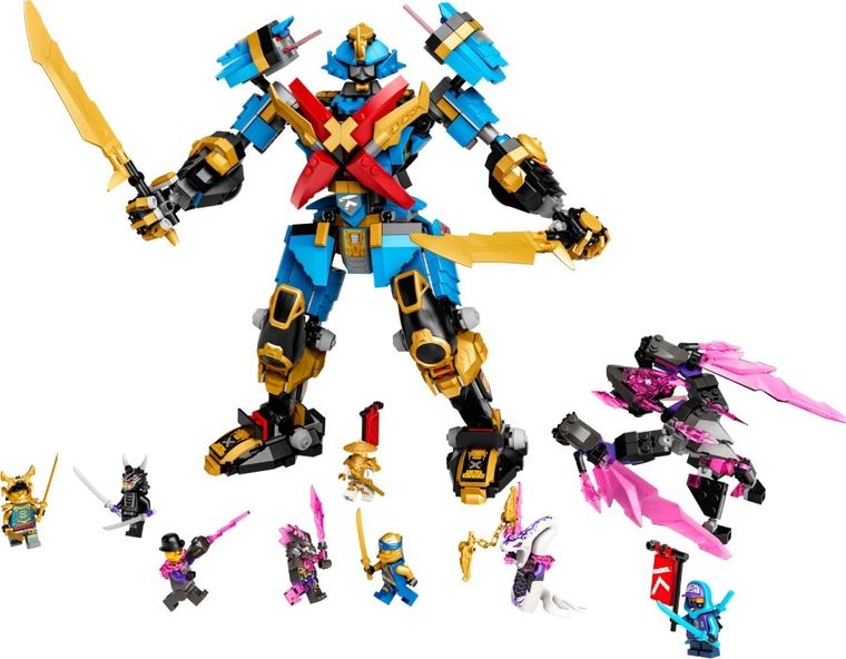 LEGO NINJAGO, ROBOTUL Samurai X al lui Nya, 71775 - smyk.ro