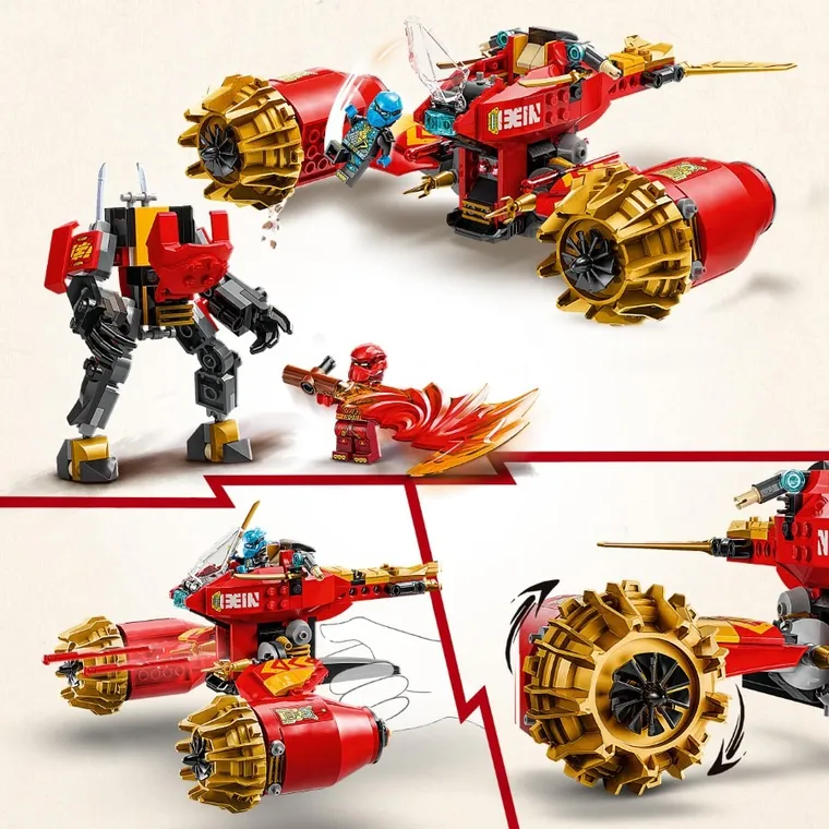 LEGO NINJAGO, Vehiculul-robot zburator al lui Kai, 71830