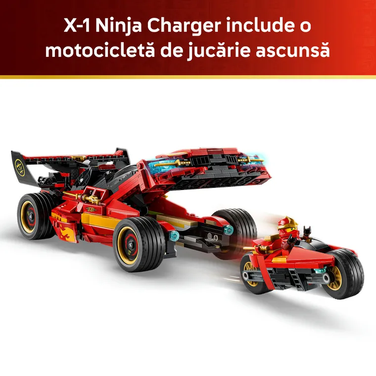 LEGO NINJAGO, X-1 Ninja Charger la a 15-a aniversare, 71867