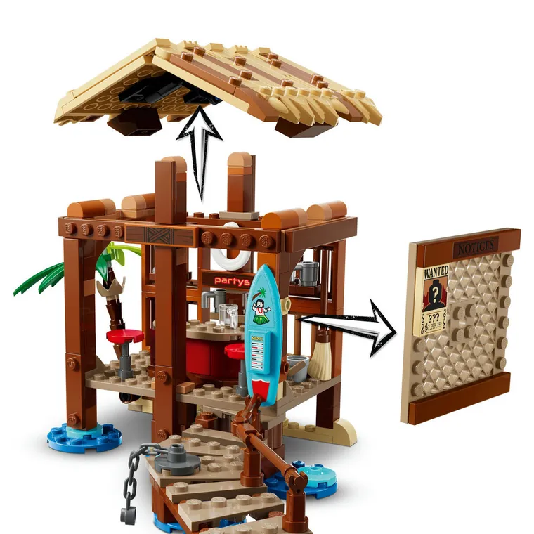 LEGO ONE PIECE, Coliba in Satul Morii, 75636