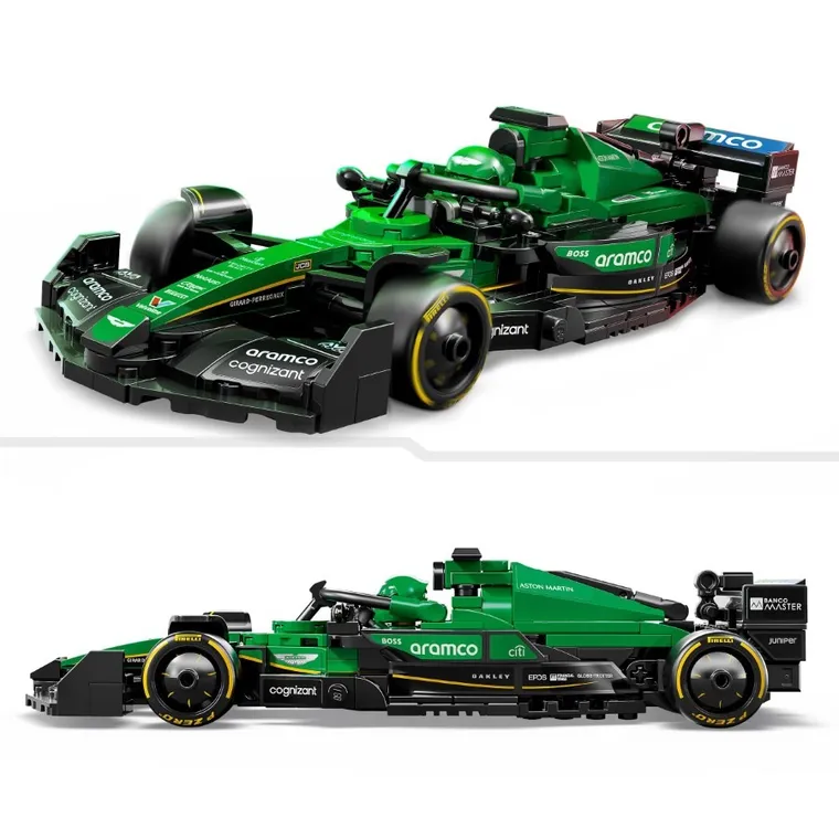 LEGO Speed Champions, Masina de curse Aston Martin Aramco F1 AMR24, 77245