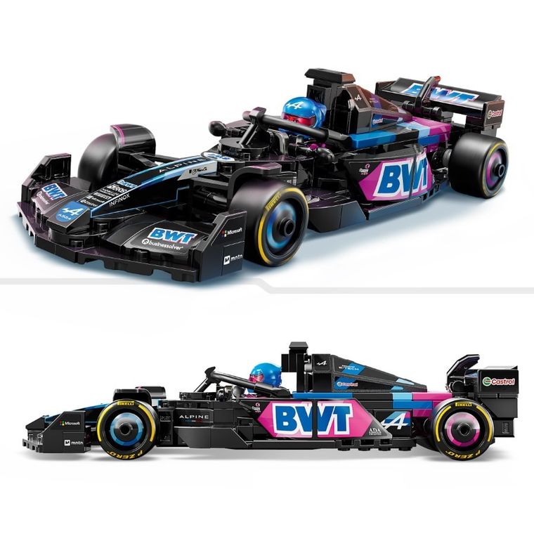 LEGO Speed Champions, Masina de curse BWT Alpine F1 Team A524, 77248