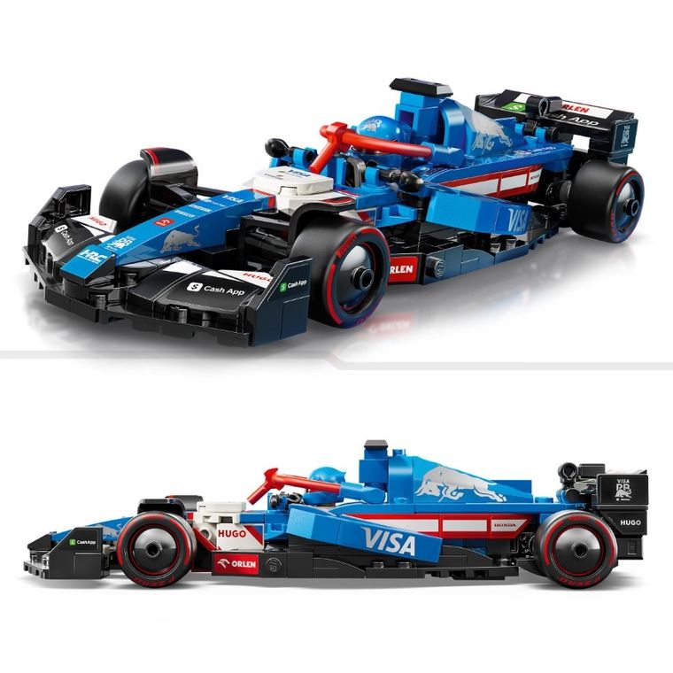 LEGO Speed Champions, Masina de curse F1 Visa Cash App RB VCARB 01, 77246