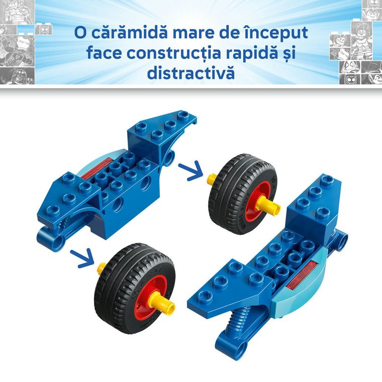 LEGO Spidey, Spidey pe motocicleta vs Rhino, 11206