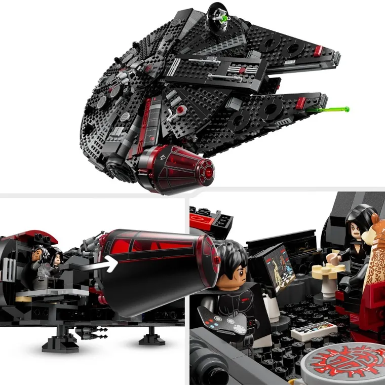 LEGO Star Wars, Falcon intunecat, 75389
