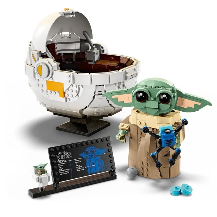 LEGO Star Wars, Grogu cu landoul planor, 75403