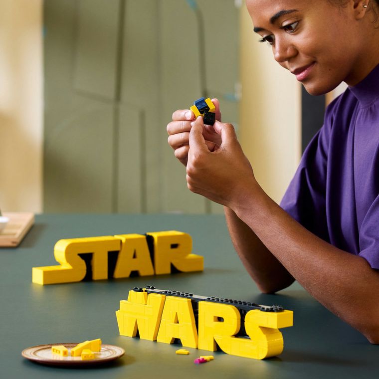 LEGO Star Wars, Logoul Star Wars din caramizi, 75407