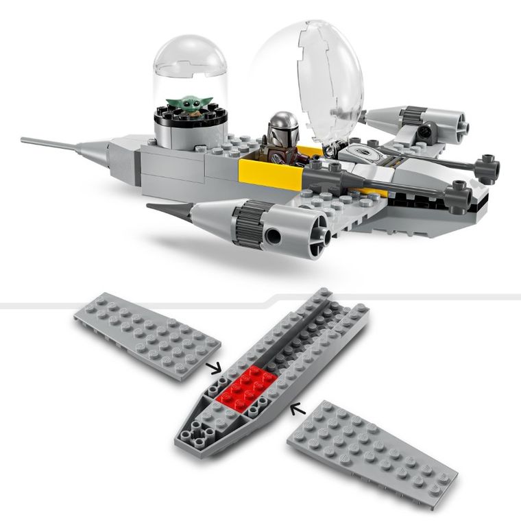 LEGO Star Wars, Nava de lupta stelara N-1 a lui Mando si Grogu, 75410