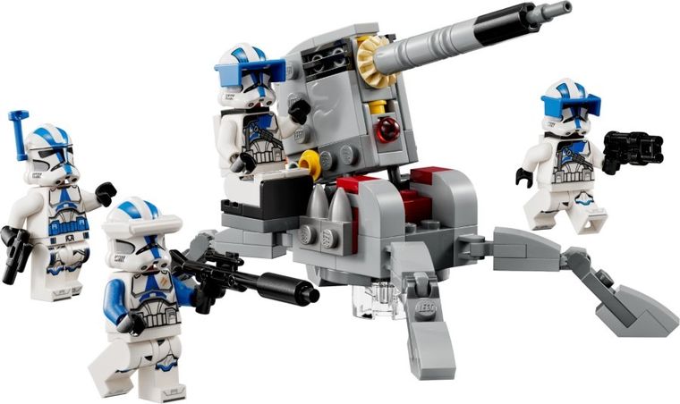 LEGO Star Wars, Pachet de lupta Clone Troopers divizia 501, 75345
