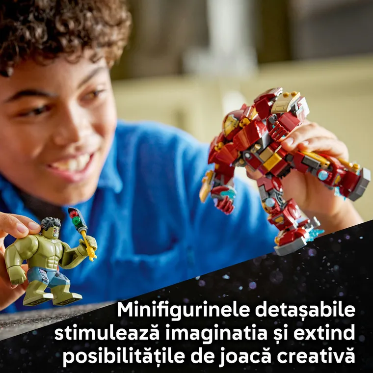 LEGO Super Heroes, Batalie memorabila: Hulkbuster vs Hulk, 76343
