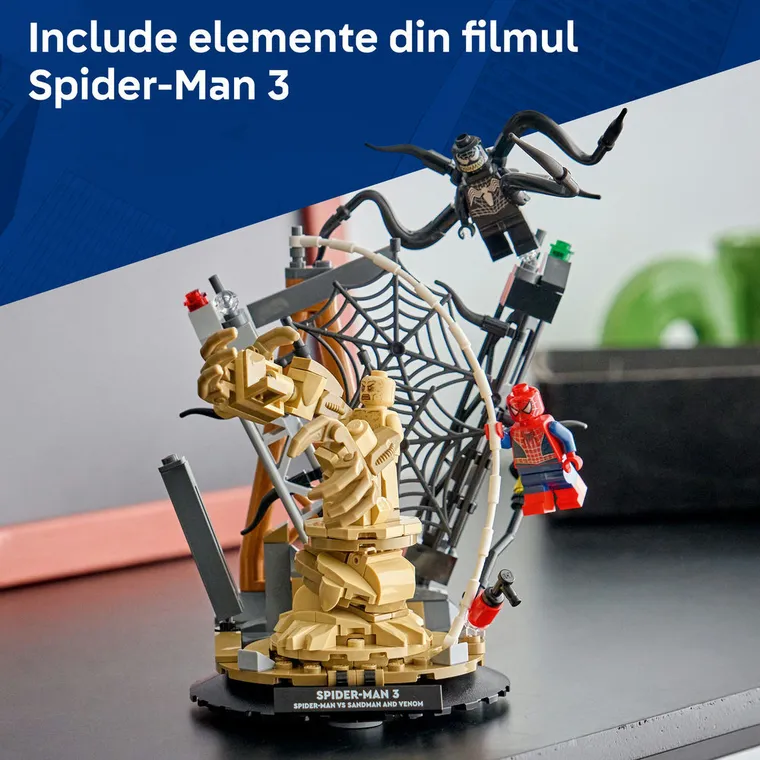 LEGO Super Heroes, Batalie memorabila: Omul Paianjen vs Sandman, 76334