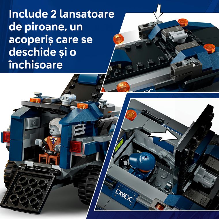 LEGO Super Heroes, Urmarire cu Omul Paianjen si masina inchisorii, 76349