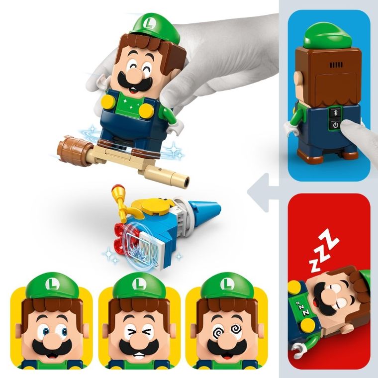 LEGO Super Mario, Aventuri cu LEGO Luigi interactiv, 71440