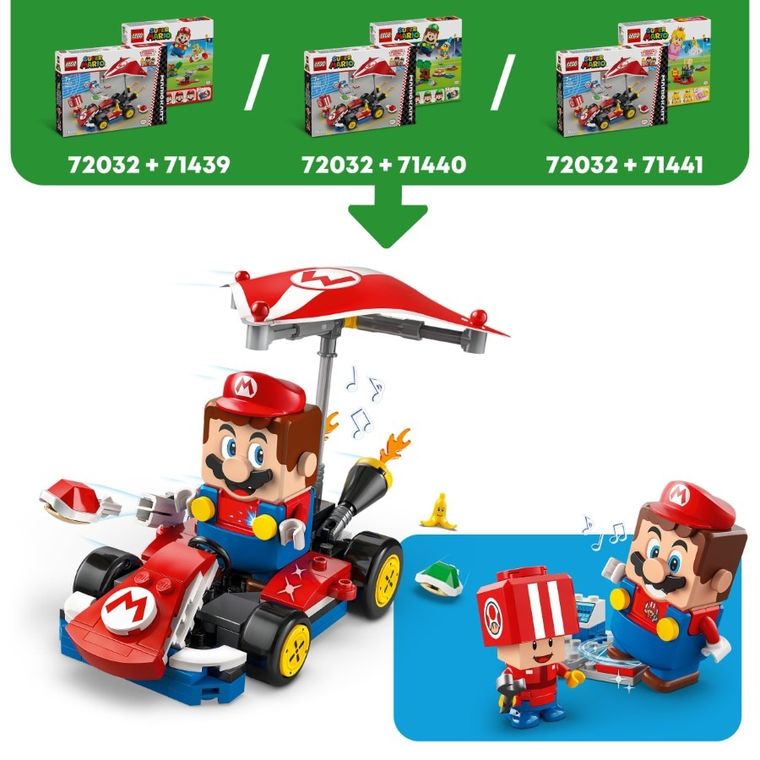 LEGO Super Mario, Mario Kart - Standard Kart, 72032