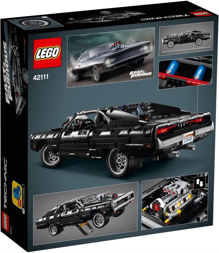 LEGO Technic, Dom's Dodge Charger, 42111