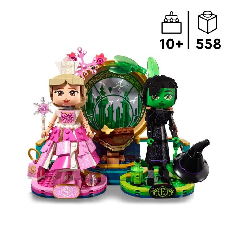 LEGO Wicked, Figurinele Elphaba si Glinda, 75682