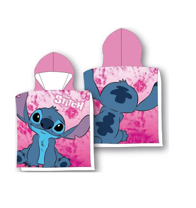 Lilo & Stitch, prosop tip poncho, 55-110 cm