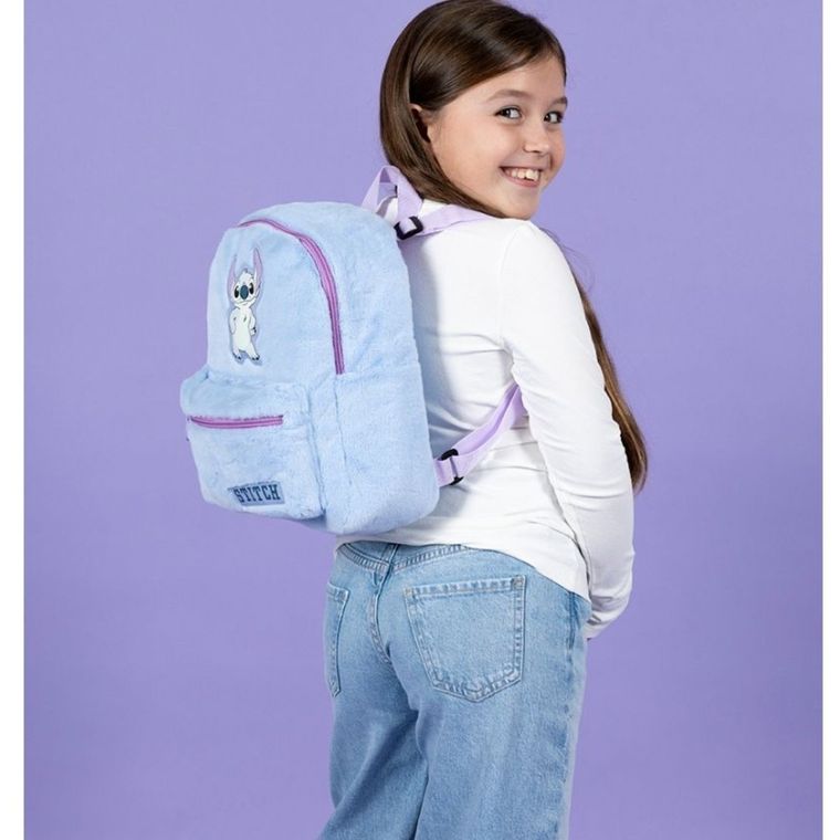 Lilo si Stitch, rucsac de plus pentru copii de varsta prescolara